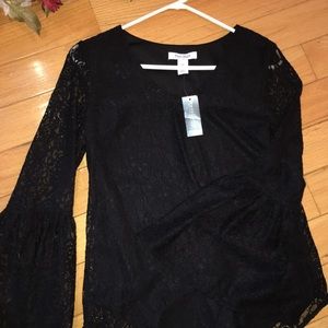 Black Lace tunic - White House Black Market
